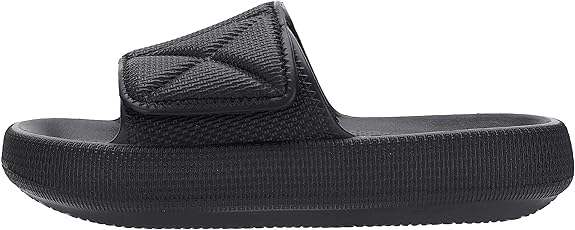 Joomra Slides for Women and Men Recovery Pillow Slippers Diabetic Sandals | Adjustable Strap | Dual Cushioned Thick Sole
